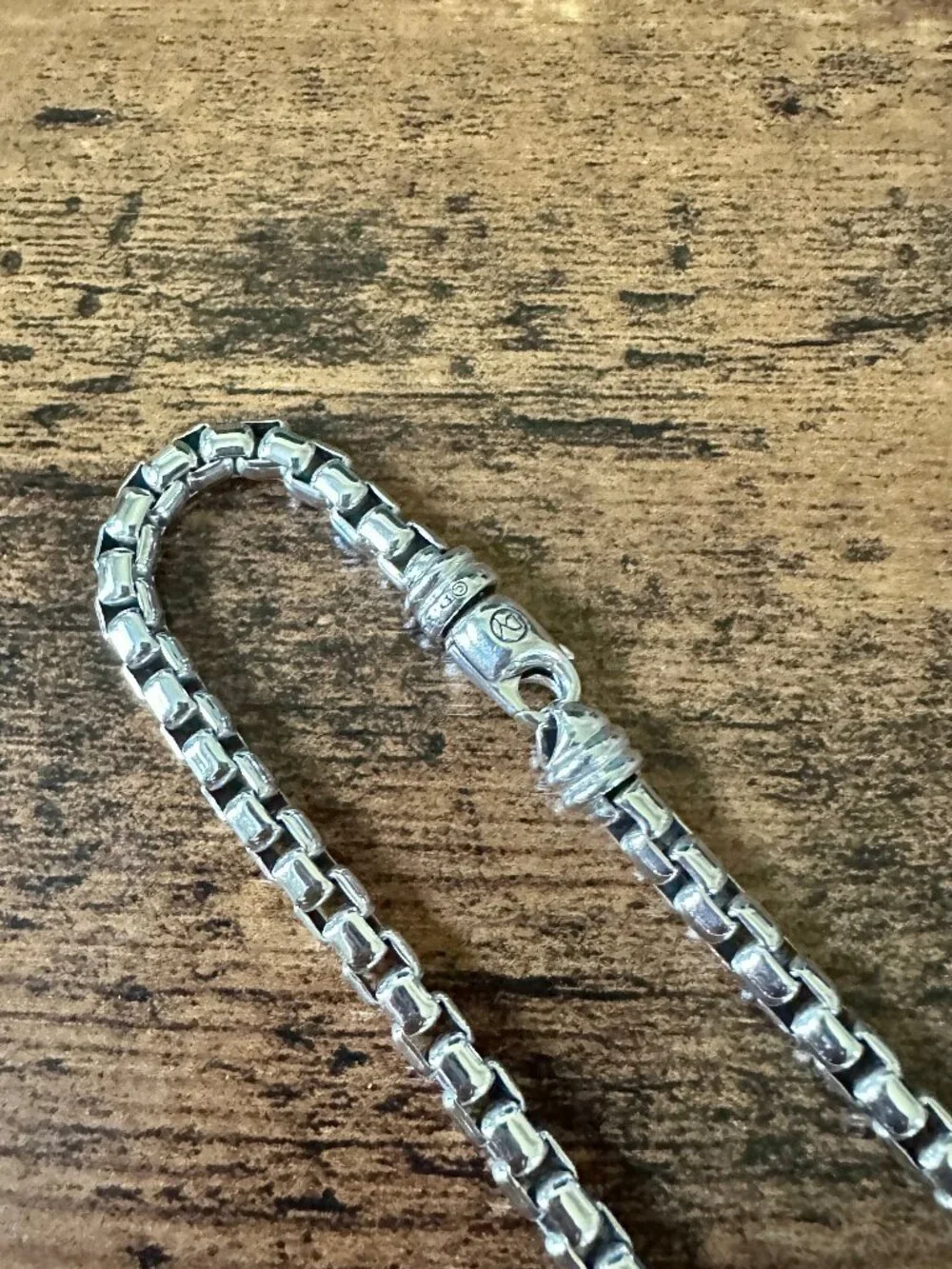 David Yurman Box Chain Necklace in Sterling Silver, 5mm - 22